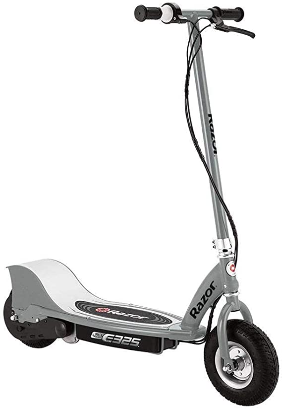 Razor E325 Electric Battery Motorized Ride On Kids Scooters, 1 Silver & 1 Black