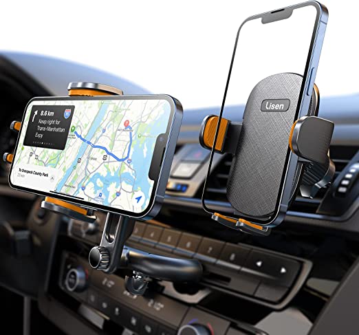 LISEN Phone Mount for Car CD Phone Holder for Car Vent