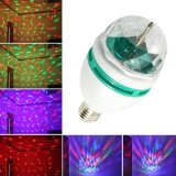 Abco Tech E27 Full Color Rotating Lamp Strobe LED Crystal Stage Light for Disco Party Club Bar Dj  Ball Bulb Multi Color Changing