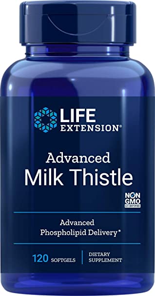 European Milk Thistle by Life Extension 120 Softgels