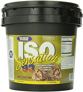 Ultimate Nutrition ISO Sensation 93 - 5 lbs (Chocolate)