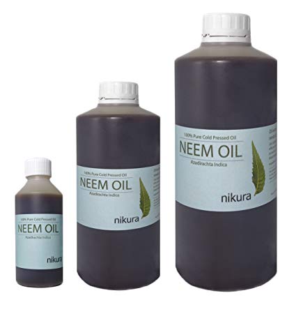 100% Pure Unrefined Cold Pressed NEEM Oil 100ml, 200ml, 500ml, 1 Litre (500ml)