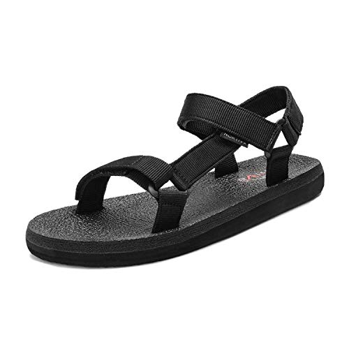 NORTIV 8 Men's Outdoor Walking Sandals Comfortable Lightweight Beach Sandal