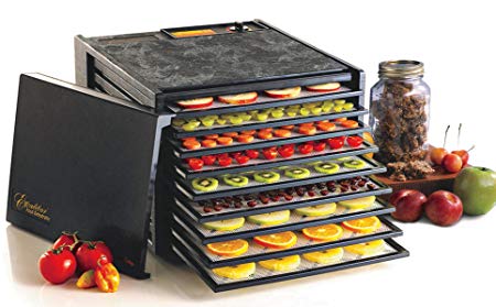 Excalibur 3900B 9 Tray Deluxe Dehydrator, Black