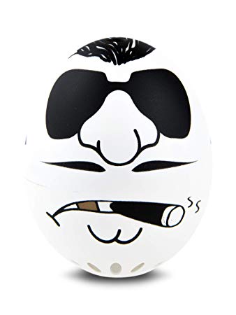 Brainstream BeepEgg Egg Timer, Edition, Cook Perfect Soft, Medium or Hard Boiled Eggs To Your Favorite Tunes Singing and Floating Egg Timer (Mafia)