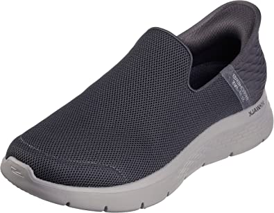 Skechers Men's Gowalk Flex Slip-ins-Athletic Slip-on Casual Walking Shoes | Air-Cooled Memory Foam Sneaker