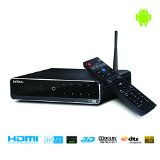 KDLINKS A300 4K Android Quad Core 3D Smart H265 Network HD TV Media Player with HDD Bay WIFI DOLBY 71 Gigabit LAN 2GB RAM 16GB Storage 4 Core CPU 8 Core GPU XBMCKODI Support H265 Hardware Decoding and 4K Support