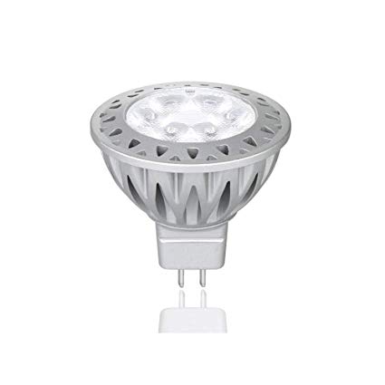 Makergroup Low Voltage Lighting 12VAC/DC MR16 Gu5.3 Bi-pin LED Bulb Lamp Spotlight 5-Watt Warm White 2700K-3000K 35-50W Halogen Replacement for Indoor and Outdoor Landscape Lighting 1-Pack