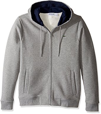 Lacoste Men's Long Sleeve Fleece Hoody