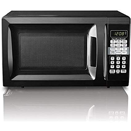 HamiltonBeach 0.7 cu ft Microwave Oven, Black