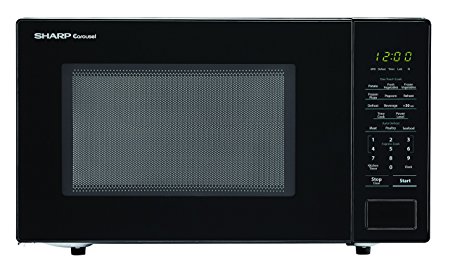 Sharp Microwaves ZSMC1131CB Sharp 1,000W Countertop Microwave Oven, 1.1 Cubic Foot, Black