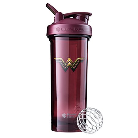 BlenderBottle Justice League Superhero Mixing Cups – Pro32 Ounce, Wonder Woman