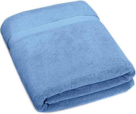 Pinzon Heavyweight Luxury Cotton Large Towel Bath Sheet - 70 x 40 Inch, Marine