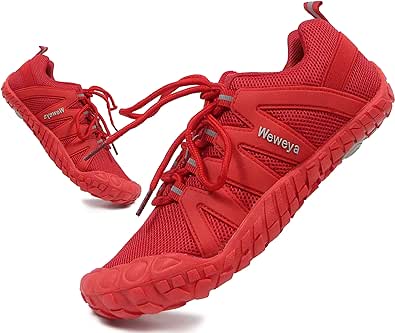 Weweya Barefoot Shoes for Women Minimalist Running Cross Training Shoe