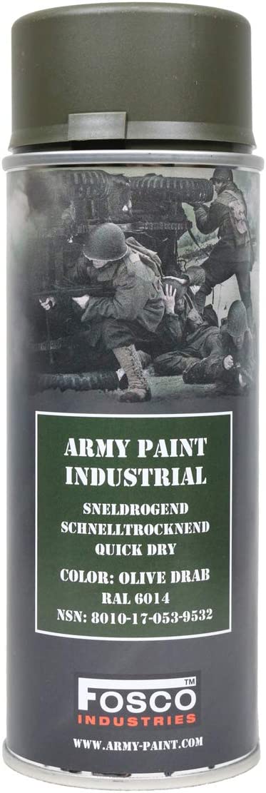 400ml Military Style Spray Paint (Army Spray Paint - US Olive Drab)