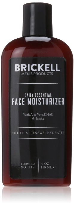 Brickell Men's Products Daily Essential Face Moisturizer, 4 Ounce