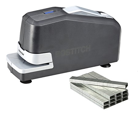 Bostitch Impulse 25  No-Jam  Electric Stapler Value Pack, Staples and Staple Remover, Black (02638)