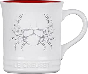 Le Creuset Stoneware Zodiac Coffee Mug, 14 oz., Cancer