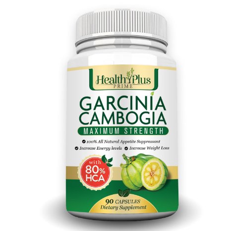 80 HCA PURE GARCINIA CAMBOGIA PREMIUM EXTRACT All Natural Appetite Suppressant and WEIGHT LOSS Supplement Formula 90 Ultra Easy Swallow Pills Manufactured In The USA Plus Clean Eating E-Book