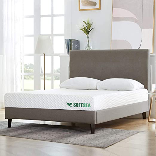 SOFTSEA Twin Size Mattress, 6 Inch Memory Foam Mattress Bed in a Box for a Medium Comfort