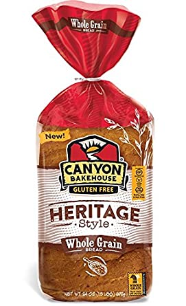 Canyon Bakehouse Heritage Whole Grain Bread, 24 oz (Frozen)