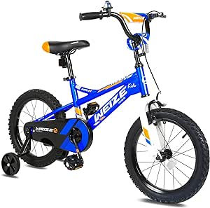 WEIZE Kids Bike, 16 18 20 Inch Children Bicycle for Boys Girls Ages 4-12 Years Old, Rider Height 38-60 Inch, Coaster Brake, Multiple Color Options