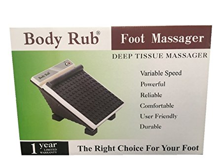 Body-Rub Deep Vibration Foot Massager Platform - Heavy Duty Foot Massage