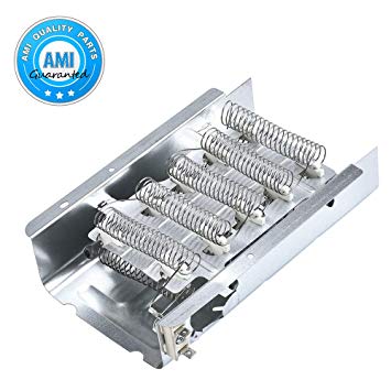 279838 Dryer Heating Element Assembly Replacement Part by AMI PARTS - Compatible with Whirlpool & Kenmore Electric Dryers - Replaces EXP279838 AP3094254 279837 279838VP 3398064 3403585 8565582 AH33431