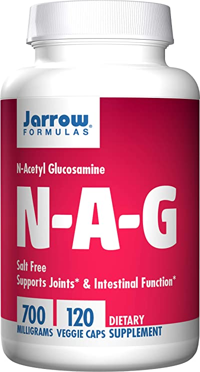 Jarrow Formulas N-A-G 700 mg, Supports Joints & Intestinal Function, 120 Veggie Caps