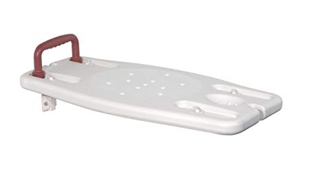 Drive Medical Portable Shower Bench, White