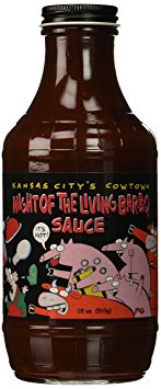 Cowtown Night Of The Living BBQ Sauce, 18 Ounce