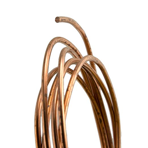 14 Gauge Round Dead Soft Copper Wire - 25FT