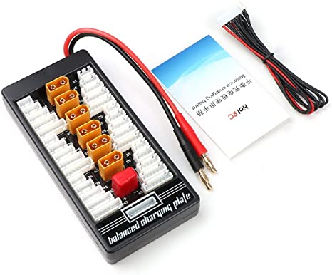 Hobby-Ace XT60 LiPo Battery Balance Charging Board Plate 2-6S Parallel Connect Plate (New 4.0 Adapter)