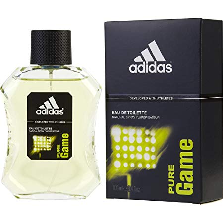 ADIDAS PURE GAME by Adidas EDT SPRAY 3.4 OZ (DEVELOPED WITH ATHLETES) (Package Of 2)