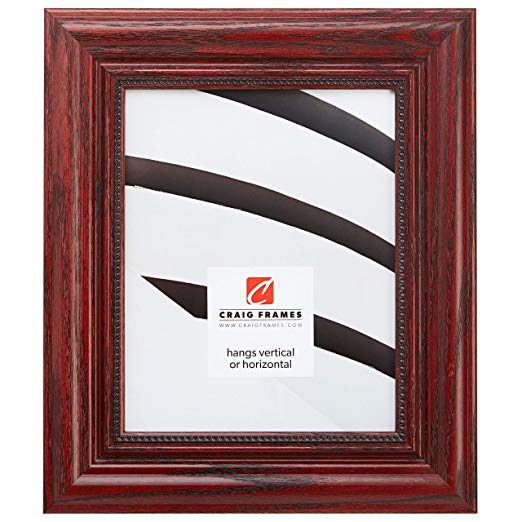 Craig Frames 15177483251 11 by 14-Inch Picture Frame, Solid Wood, 2.25-Inch Wide, Cherry
