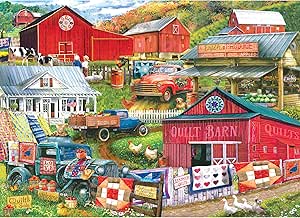 RoseArt - Kodak Premium - Country Compilation - 1000 Piece Jigsaw Puzzle for Adults