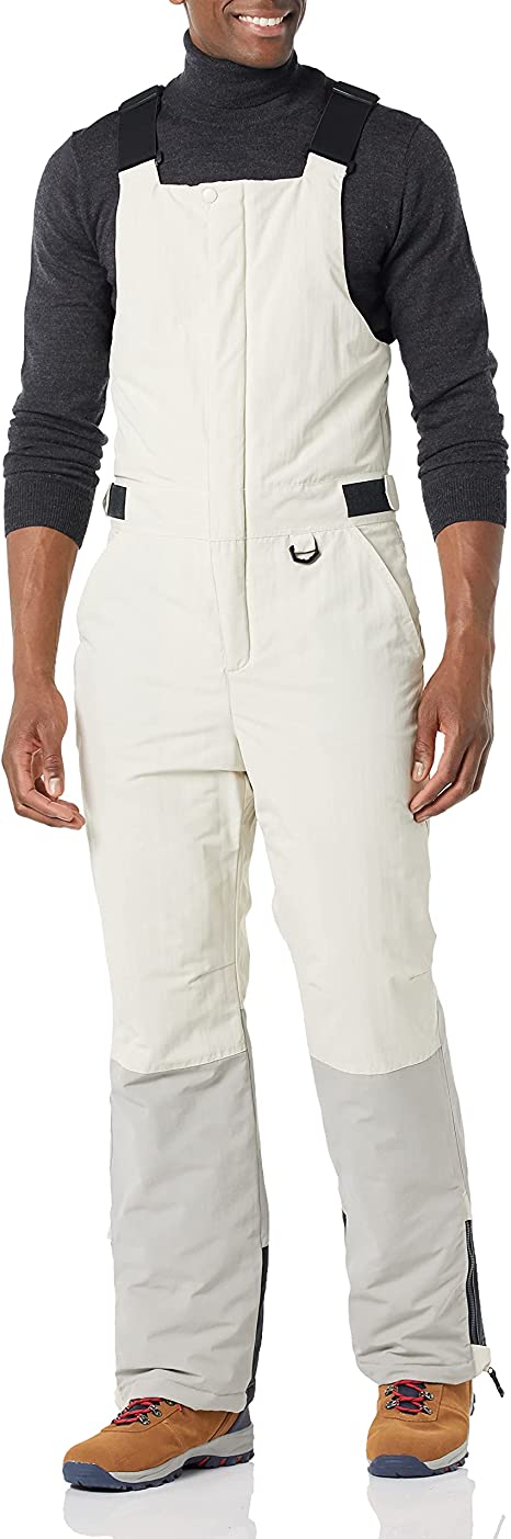 Amazon Essentials Mens Water-Resistant Insulated Snow Bib Overall