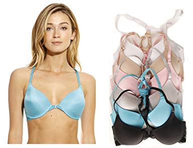 Just Intimates Bras for Women - Petite to Plus Size Full Figure (Pack of 6)