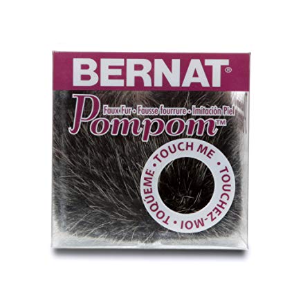 Bernat Pom Pom, Black Mink, Single Ball