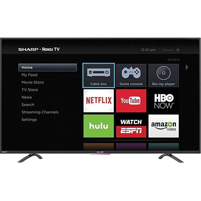 Sharp N4000 Full HD 32" Class WiFi Roku 60Hz LED Smart TV