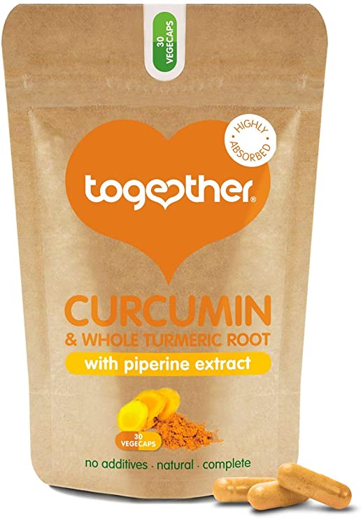 Together Health WholeVit Turmeric & Curcumin 30 capsule X 2 (Pack of 2)