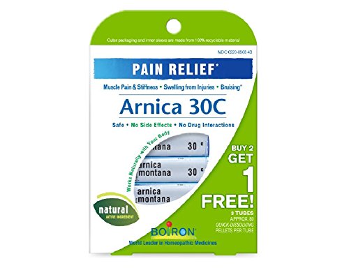 Arnica 30C(3 Tubes),Buy 2 Get 1 Free, 3 Count