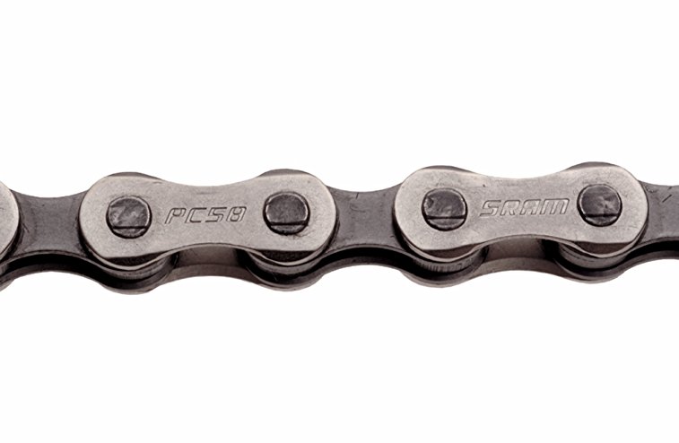 SRAM PC 870 P-Link Bicycle Chain (8-Speed, Grey)