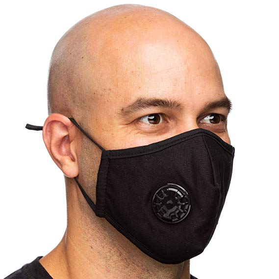 Debrief Me Flu Virus Protection Mask – Anti Pollution Breathable Respirator Mask (1 Mask   6 Filters) Military Grade N99 Flu Mask Carbon Activated Filtration - Reusable Washable - Comfy Cotton