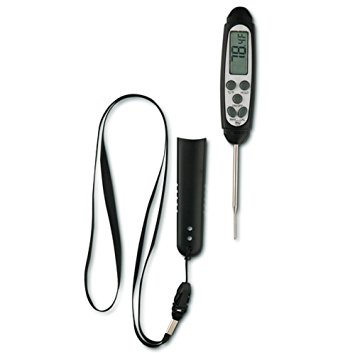 Maverick Housewares DT-09C Black Redi-Chek Fast Read Digital Probe Thermometer, Black