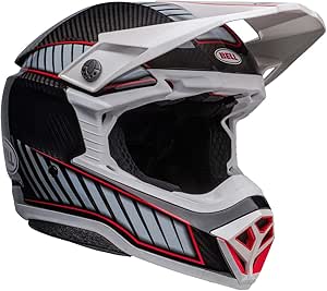 BELL Moto-10 Spherical MIPS Helmet (Rhythm Gloss White/Black - Large)