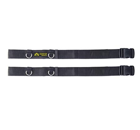 Door Belts - Compatible with Crossover Cord Shoulder Resistance Bands - One Pair - Crossover Symmetry