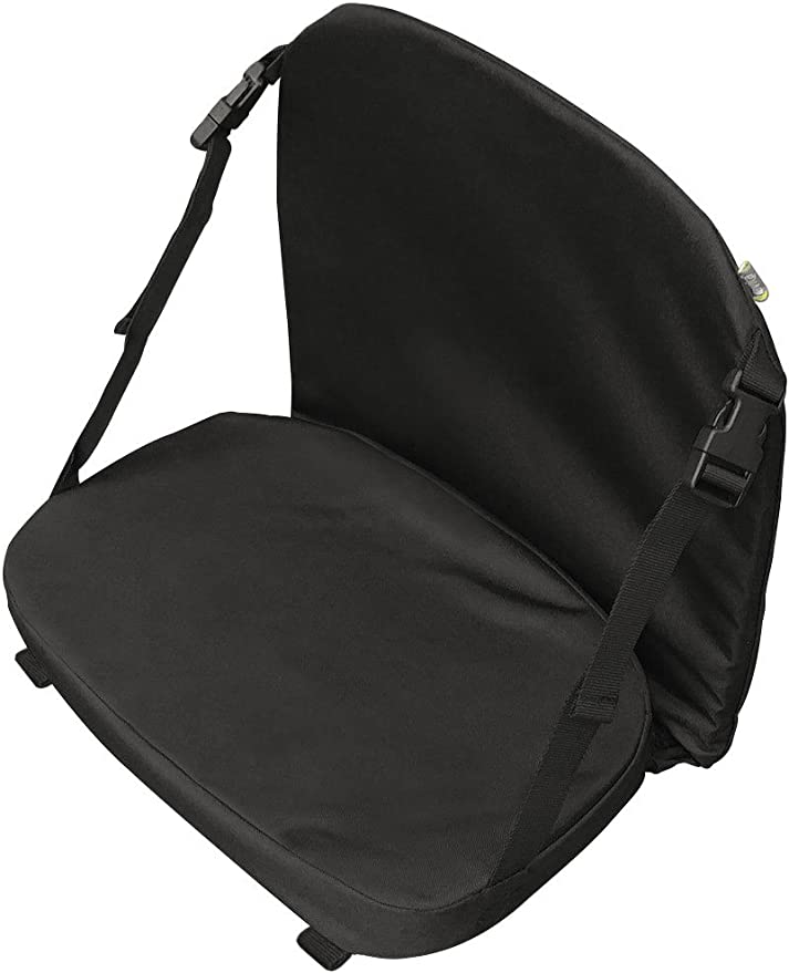 Pelican Boats - Premium Padded Canoe Seat – Universal Fit – PS0476-2 - Comfortable Seating with Back Support, Black