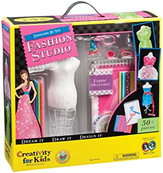 Creativity for Kids Designed by You Fashion Studio, Fashion Design Kit For Kids