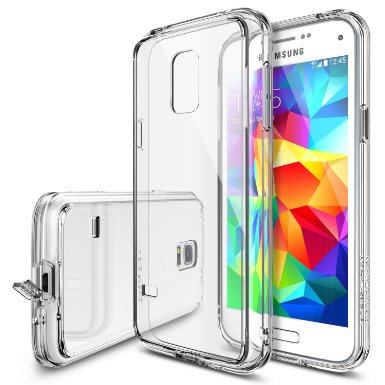 Galaxy S5 mini Case - Ringke FUSION Case Free HD FilmDrop ProtectionCRYSTAL VIEW Shock Absorption Bumper Premium Hard Case for Samsung Galaxy S5 mini - EcoDIY Package